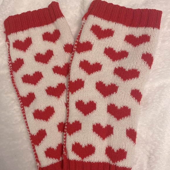 Reversible Heart Boot Cuffs! - Picture 5 of 5